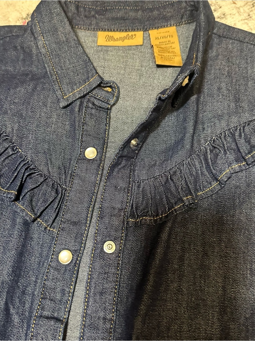 Jeans subcategory selection